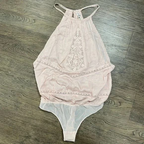 Intimately Free People Dreamy Morning Tank Bodysuit L - Picture 9 of 10